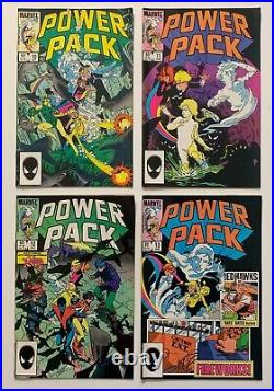 Power Pack #1, 2, 3 up to #25 unbroken run (Marvel 1984) 25 x FN+ to VFNM comics