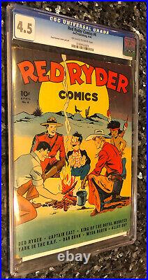 Red Ryder #6 1941- Golden Age Western- Fred Harmon
