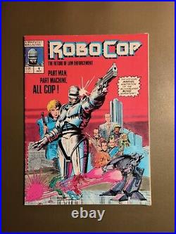 Robocop #1 1987 October 1st Appearance Marvel Comic Movie Adaptation