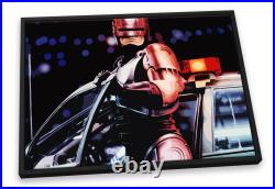 Robocop Film CANVAS FLOATER FRAME Wall Art Print Picture