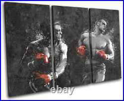 Rocky Balboa Famous Grunge Film Sports TREBLE CANVAS WALL ART Picture Print