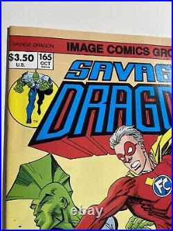 SAVAGE DRAGON #165 Flying Colors HERO VARIANT Low Print RARE Erik Larsen Spawn