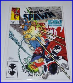 SPAWN #298 RARE 1st PRINT Signed by TODD McFARLANE Autographed Upcoming Movie