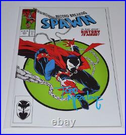 SPAWN #301 RARE 1st PRINT Signed by TODD McFARLANE Autographed Upcoming Movie