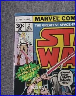 STAR WARS #2 COMIC 1977 1st Obi Wan Appearance Excellent Condition VF/NM