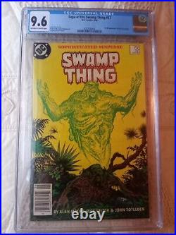 Saga of the Swamp Thing #37 CGC 9.6 1985 1st John Constantine RARE NEWSSTAND