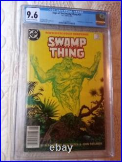 Saga of the Swamp Thing #37 CGC 9.6 1985 1st John Constantine RARE NEWSSTAND