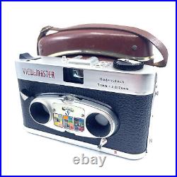 Sawyers ViewMaster Mark II Color Film Stereo Camera withLeather Case VGC Sawyers ViewMaster Mark II Color Film Stereo Camera withLeather Case VGC