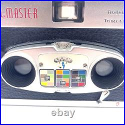 Sawyers ViewMaster Mark II Color Film Stereo Camera withLeather Case VGC Sawyers ViewMaster Mark II Color Film Stereo Camera withLeather Case VGC