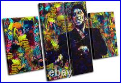 Scarface Movie Pop Iconic Celebrities MULTI CANVAS WALL ART Picture Print