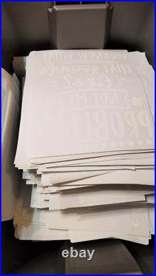 Screen Print Transfer DTF Random Mystery Bundles 200 For $200 full single color Screen Print Transfer DTF Random Mystery Bundles 200 For $200 full single color