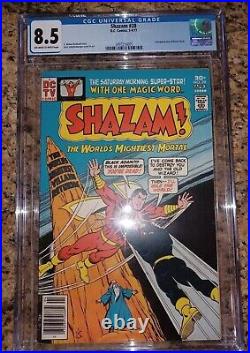 Shazam #28 FIRST DC BLACK ADAM! Movie coming! CGC 8.5! The Rock