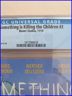 Something is Killing the Children 3 CGC 9.8 Boom, 1st Print, 2019, UK Seller