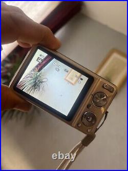 Sony Cyber-shot DSC-W270 12.1MP Digital Camera Goldish Colour With1GB