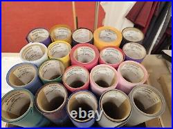 Stahls Cad-Cut Thermo-Film Gold Print 15 Roll. 20 Rolls 14 Colors