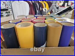 Stahls Cad-Cut Thermo-Film Gold Print 15 Roll. 20 Rolls 14 Colors
