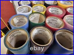 Stahls Cad-Cut Thermo-Film Gold Print 15 Roll. 20 Rolls 14 Colors