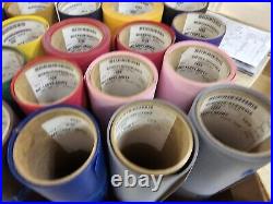 Stahls Cad-Cut Thermo-Film Gold Print 15 Roll. 20 Rolls 14 Colors