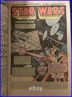 Star Wars #1 First Printing Original 1977 Marvel Comic Book 30¢
