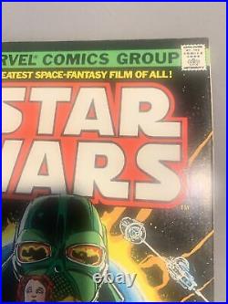 Star Wars #1 First Printing Original 1977 Marvel Comic Book 30¢ 1st Vader N Luke
