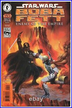 Star Wars Boba Fett Enemy Of The Empire #1 2 3 4 Set Nm Darth Vader Dark Horse