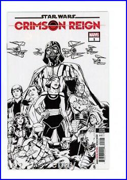 Star Wars Crimson Reign #1 2nd Print 125 Incentive Variant Steven Cummings