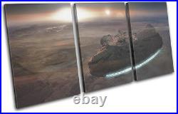 Star Wars Force Awakens Movie Greats TREBLE CANVAS WALL ART Picture Print