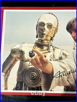 Star Wars Mark Hamill Autograph on Original color 1977 Movie Photograph Still