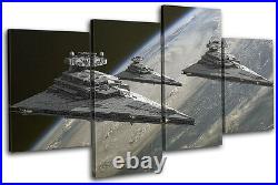 Star Wars Star Destroyer Movie Greats MULTI CANVAS WALL ART Picture Print
