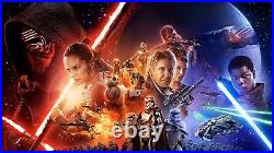 Star Wars The Force Awakens Canvas Wall Art Print Picture Movie Film Tv Vintage
