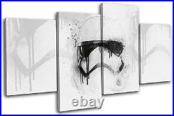 Star Wars Trooper Abstract Movie Greats MULTI CANVAS WALL ART Picture Print