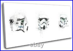 Stormtrooper Starwars Movie Greats SINGLE CANVAS WALL ART Picture Print