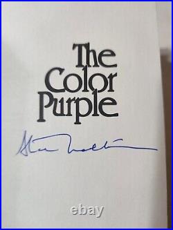 THE COLOR PURPLE Alice Walker SIGNED 1st Edition Early Print PULITZER Movie 1982