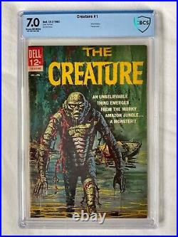 THE CREATURE FROM BLACK LAGOON #1 CBCS 7.0 1st Printing 1963 Dell Movie Classic