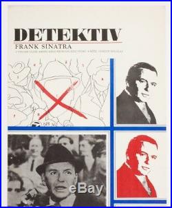 THE DETECTIVE Frank Sinatra Vintage Movie Poster 1960s Poster Art Large A1 Print