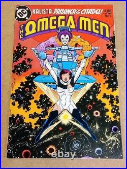 THE OMEGA MEN 3 Lobo 1st Appearance First Print 1983 Bronze Age DC Comic DCU Key
