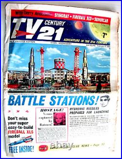 TV CENTURY 21 #3 + 4 (February 1965) /Daleks/Stingray/TV21 Comics