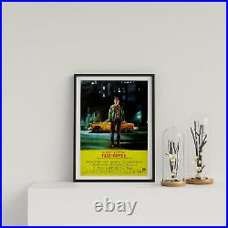 Taxi Driver Movie Poster Full Colour Wall Art Print, Vintage Style Homeware