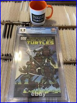 Teenage Mutant Ninja Turtles #51 CGC 9.8 NM/MT 1st App Jennika Key TMNT Book
