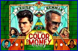The Color of Money by Michael Gambriel 13/40 Screen Print Movie Art Poster Mike