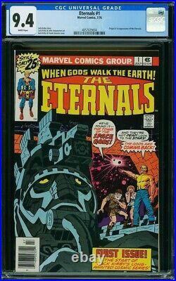 The Eternals #1 (1976) CGC 9.4 FIRST APPEARANCE OF THE ETERNALS