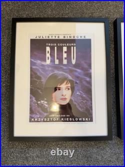 Three Colours Trilogy Framed Print Kieslowski Binoche Film Poster DVD Blu Cinema
