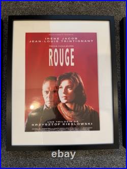 Three Colours Trilogy Framed Print Kieslowski Binoche Film Poster DVD Blu Cinema