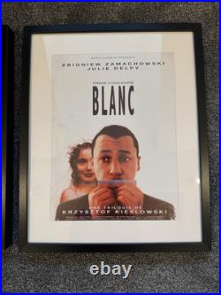 Three Colours Trilogy Framed Print Kieslowski Binoche Film Poster DVD Blu Cinema