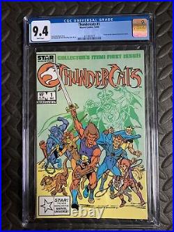 Thundercats #1 1st Print 1st Appearance Of Thundercats CGC 9.4 4114007011