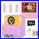 Toy_Camera_Pinguma_Kids_Print_Camera_Thermal_Roll_Paper_Purple_Brand_New_01_ghp
