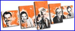 Trainspotting Cast Urban Movie Greats MULTI CANVAS WALL ART Picture Print