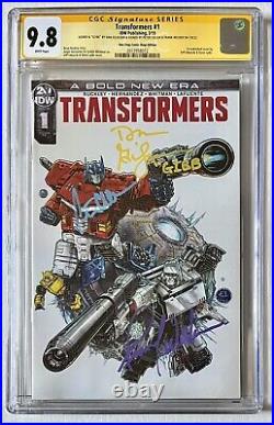 Transformers #1. Cgc Ss 9.8. Signed X3. Welker Cullen Gilvezan. Idw