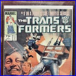 Transformers #1 Newsstand? 1st App Autobots & Decepticons Marvel 1984