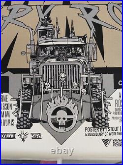 Tyler Stout Mad Max Fury Road Portland Variant #/250 + Extra 8x18 print #/225